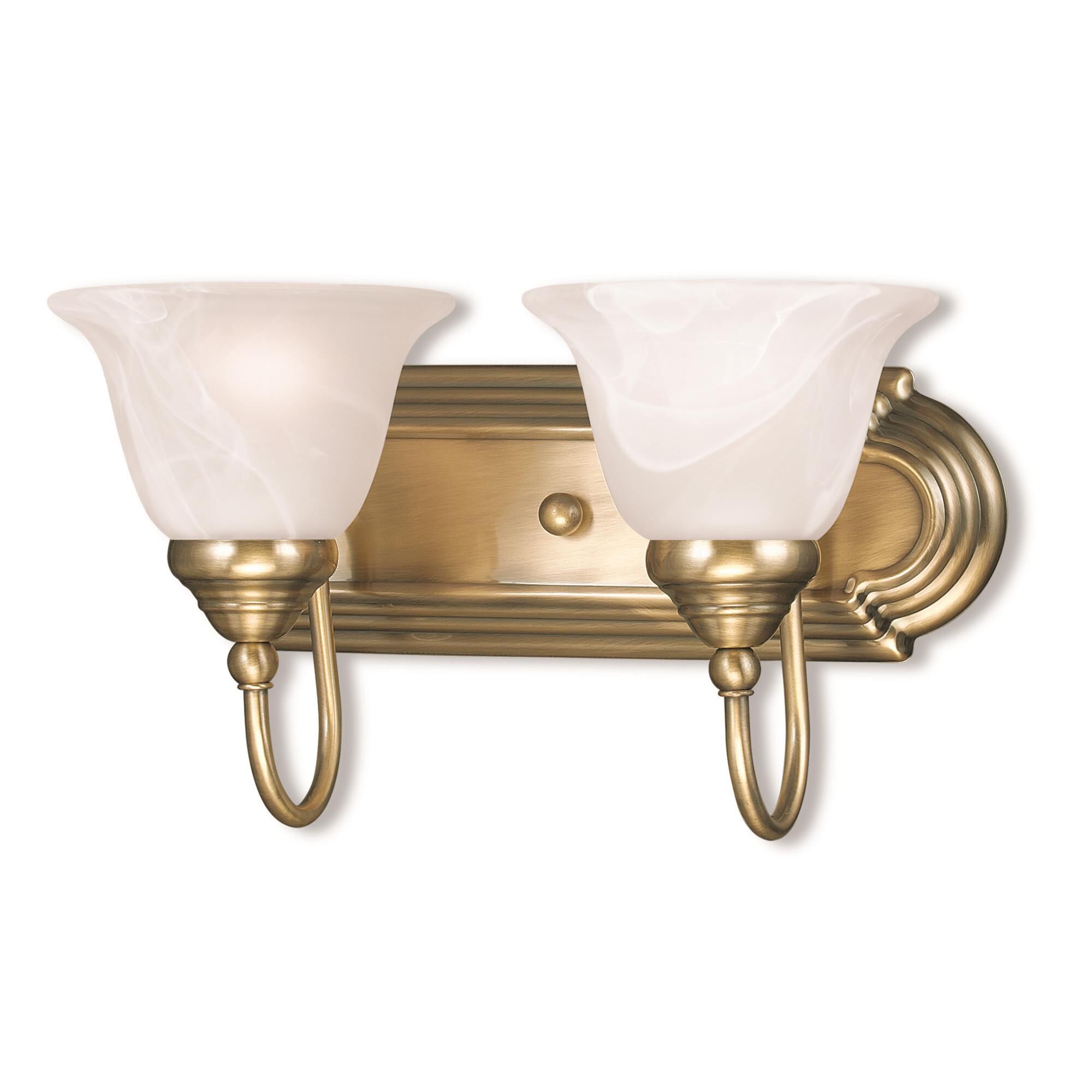 Belmont 14 Inch 2 Light Bath Vanity Light by Livex Lighting
